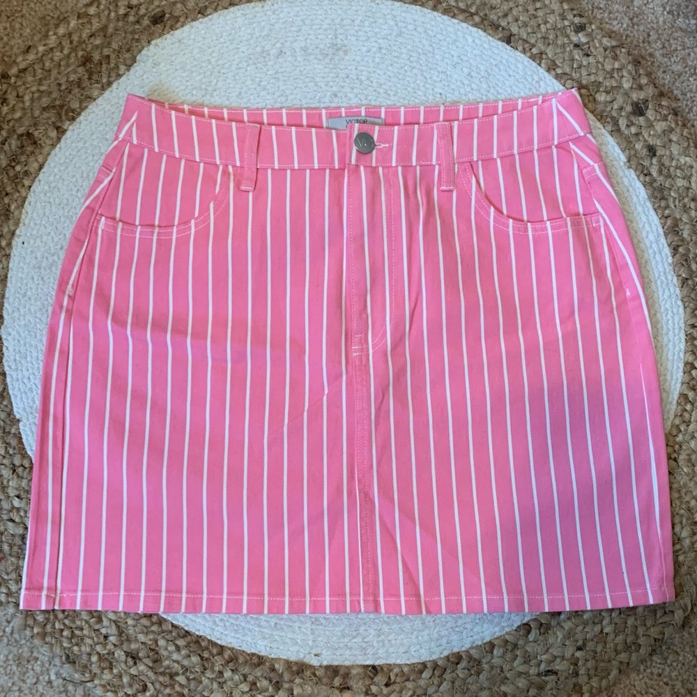 3 for $10 Pink & White Skirt Women’s Size 12